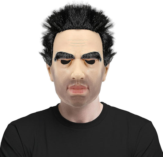 Old Man Realistic Latex Scary Old Man Full Face Human Mask Cosplay Style Halloween Mask Adult Funny Costume Mask